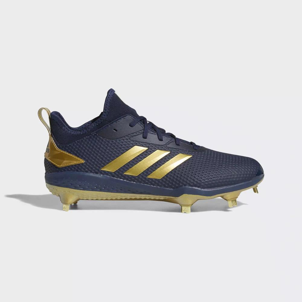 Adidas Adizero Afterburner V Spikes De Beisbol Azules Para Hombre (MX-45717)